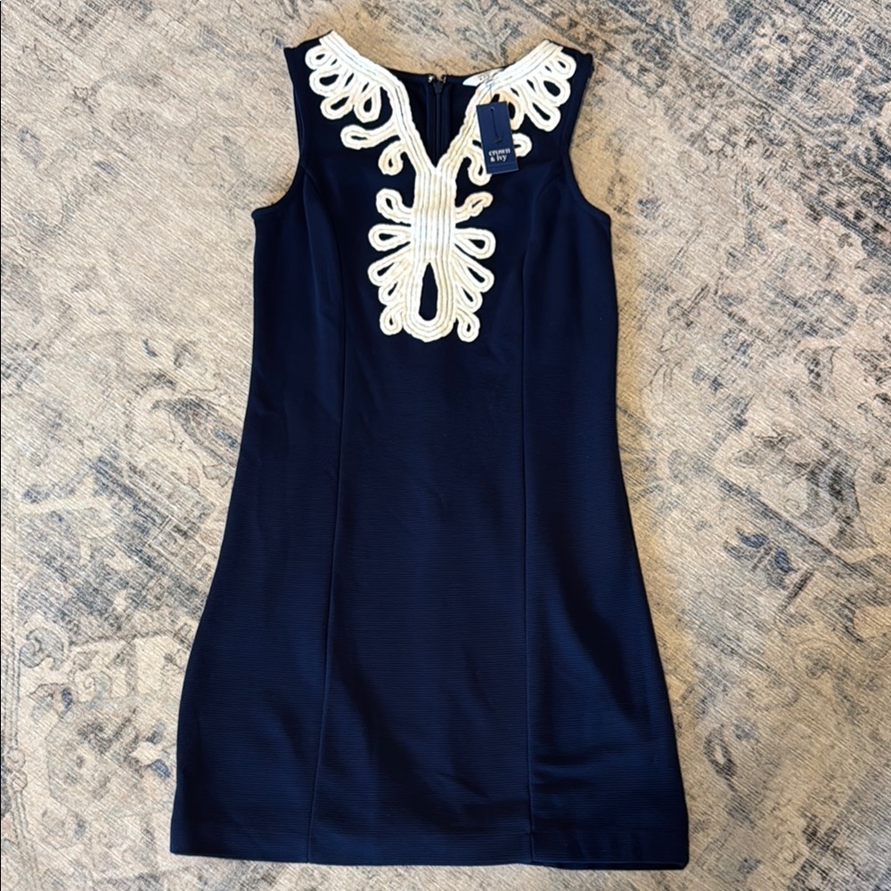 Crown & Ivy Navy Blue Dress
